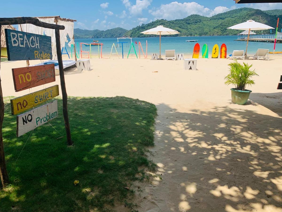 Pangulatan Beach Resort El Nido Esterno foto